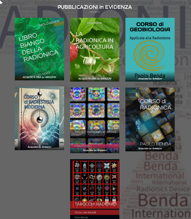 Libri Amazon Paolo Benda